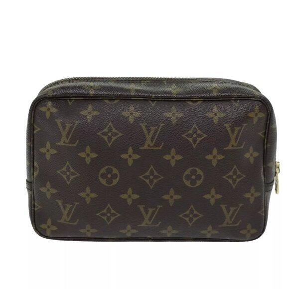 LOUIS VUITTON Monogram Trousse Toilette 23 Clutch Bag M47524 LV Auth am6217 - Picture 1 of 16